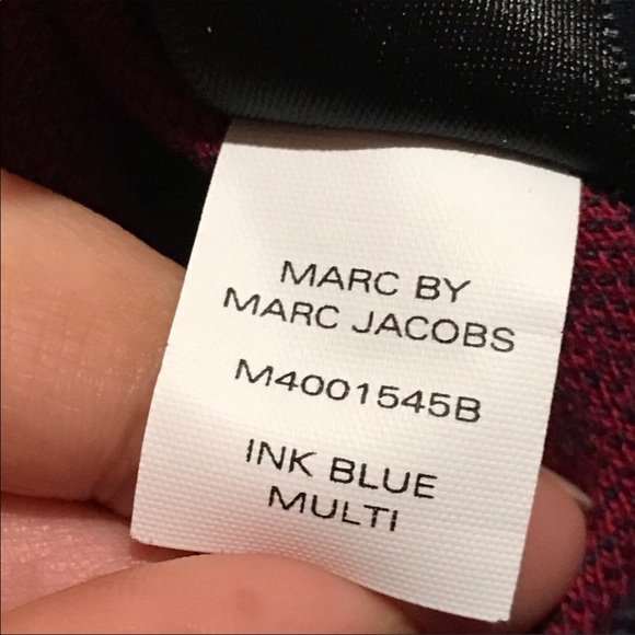 Marc By Marc Jacobs Maya Plaid Jacquard Skirt in Ink Blue Multi Size Large - Picture 11 of 13